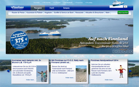 Finnlines Homepage