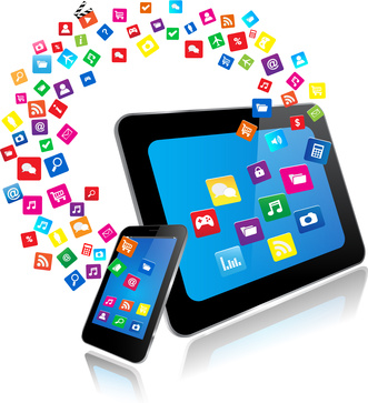 Apps für Tablet & Smartphone | © monicaodo - Fotolia.com
