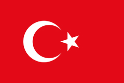 Flagge der Türkei