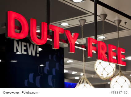 Duty Free am Airport