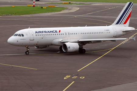 Ein Airbus der Air France