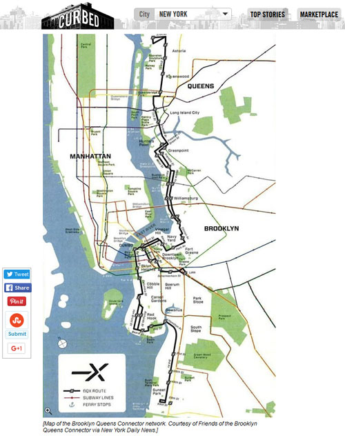 Tramlinie in New York | Screenshot von ny.curbed.com