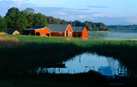 Bootshäuser auf Aland | Foto: Udo Haafke, Visit Finland