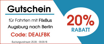Flixbus Gutschein Code 20% Rabatt