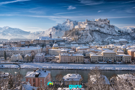 Salzburg im Winter