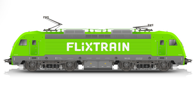 FlixTrain Lok | © FlixMobility GmbH