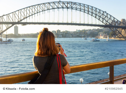 Backpacker in Australien