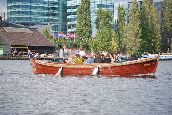 Feiern auf dem Boot